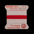 Griffin Silk Thread Red No. 1 - 0.35mm